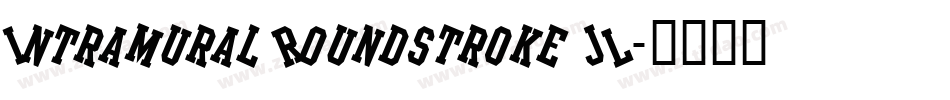 Intramural Roundstroke JL字体转换